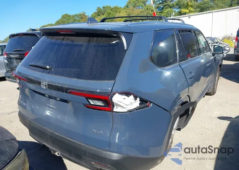 2025 Toyota Grand Highlander Hybrid Xle из США, поврежденный, VIN 5TDACAB59SS049949